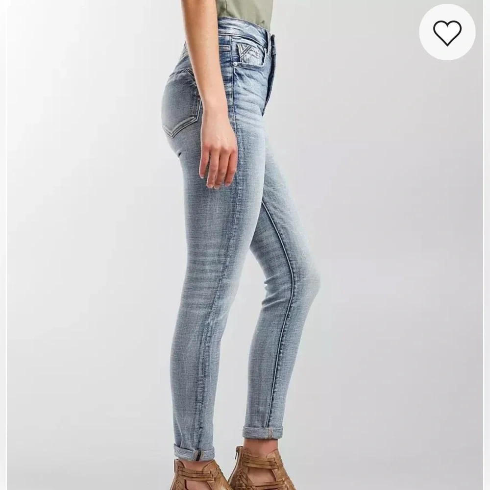 Buckle Black Fit No. 35 Ankle Skinny High Rise Denim Jeans Madagascar 2 Size 24 - Picture 2 of 15